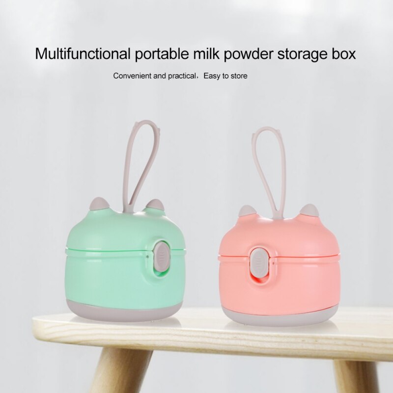 Baby Formula Milk Storage Infants Milk Powder Formula Dispenser Food Container Storage Feeding Box for Kids Portable Food PP Box