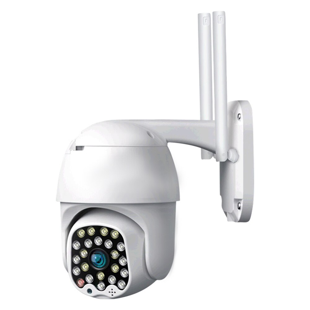 1080P Wifi PTZ Camera Outdoor Auto Tracking CCTV Home Security IP Camera 4x Digital Zoom High Speed Dome Siren