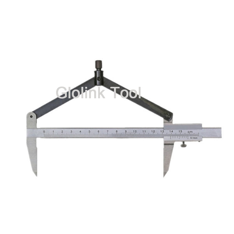 0-150mm/6" Compass Vernier Caliper With Locking Screw/Compass Caliper/Compass Vernier Caliper With Hardened Scriber/Tip