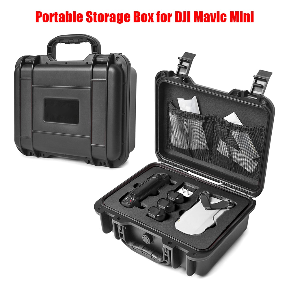 Portable Drone Carrying Case Waterproof Explosion-Proof UAV Storage Box Hardshell for DJI Mavic Mini Accessories