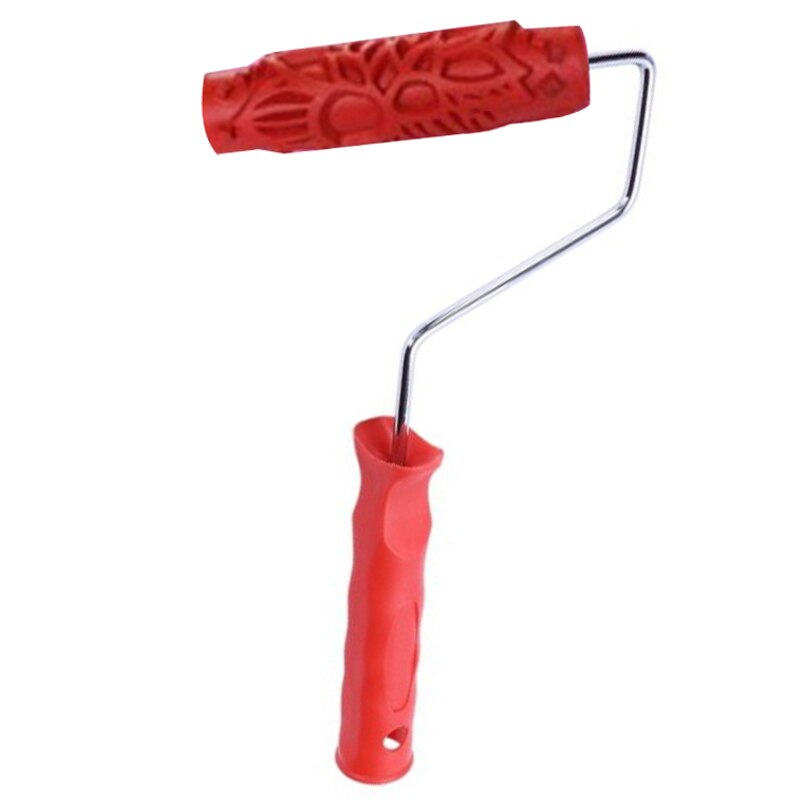 EG237T Decorative Paint Roller Pattern Embossed Texture Painting Tools for Wall Bedroom Rubber Airless Machine Household: Default Title