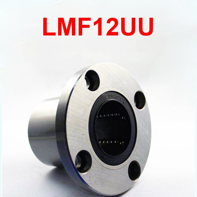 12MM LMF12UU Flange Linear Motion Bearing Bush 12x21x30MM