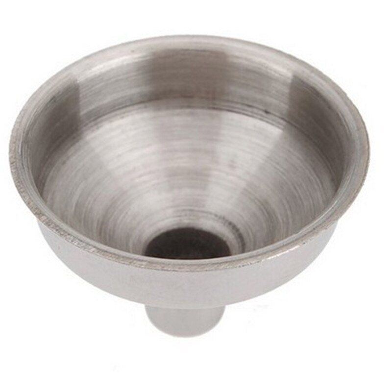 Entonnoir en métal d'entonnoir liquide d'huile de cuisine d'entonnoir d'acier inoxydable avec le filtre détachable entonnoir large de bouche pour mettre en conserve des outils de cuisine