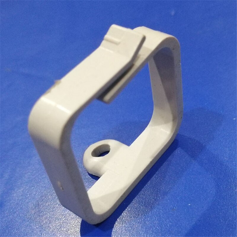 100PCS cable manager ring ABS plastic for distribution box cable management for network cabinet white 34*35*16mm factory ELINK