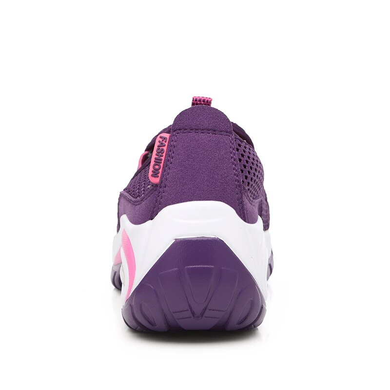Dames toning schoenen ademende dames platte wandelschoenen comfortabele sport dames wedge sneakers trainer
