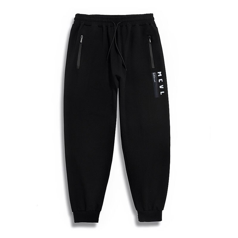7XL 6XL Plus Size Men Pants Casual Sweatpants Sports Letter Summer Loose Sportwear Pants Long Black Stretch Trousers 2022: XL