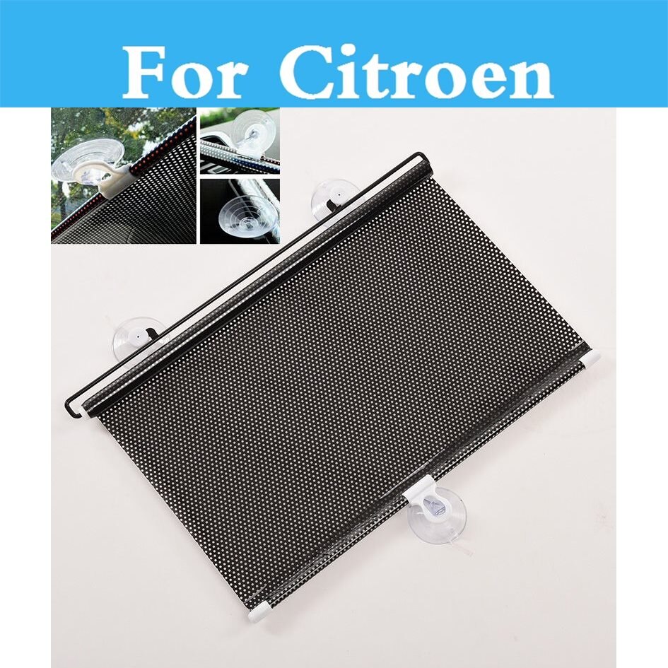Auto Side Rear Window Zonnescherm Mesh Auto Cover Visor Shield UV Bescherming Voor Citroen C4 Cactus C5 C6 C1 c2 C3 C4 C4 Aircross