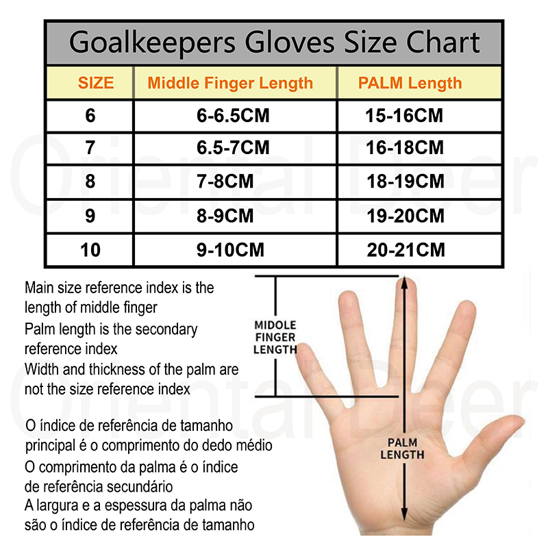 Predator Voetbal Doelman Handschoenen Kids Volwassenen Thicken Latex Zonder Fingersave Non-Slipand Slijtvaste