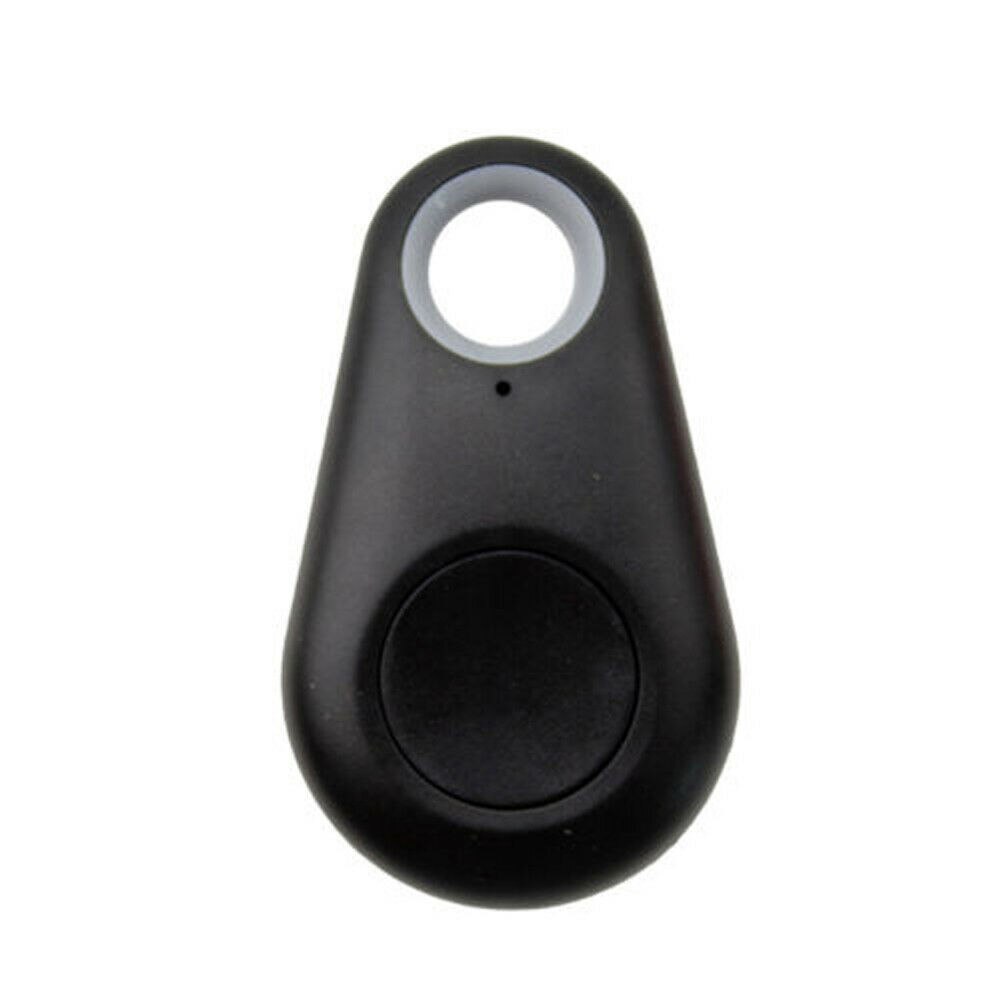 Mini Bluetooth Tracking Finder Anti-loss Seeker Locator Alarm Clock Auto Car Pets Kids Motorcycle Tracker: Black