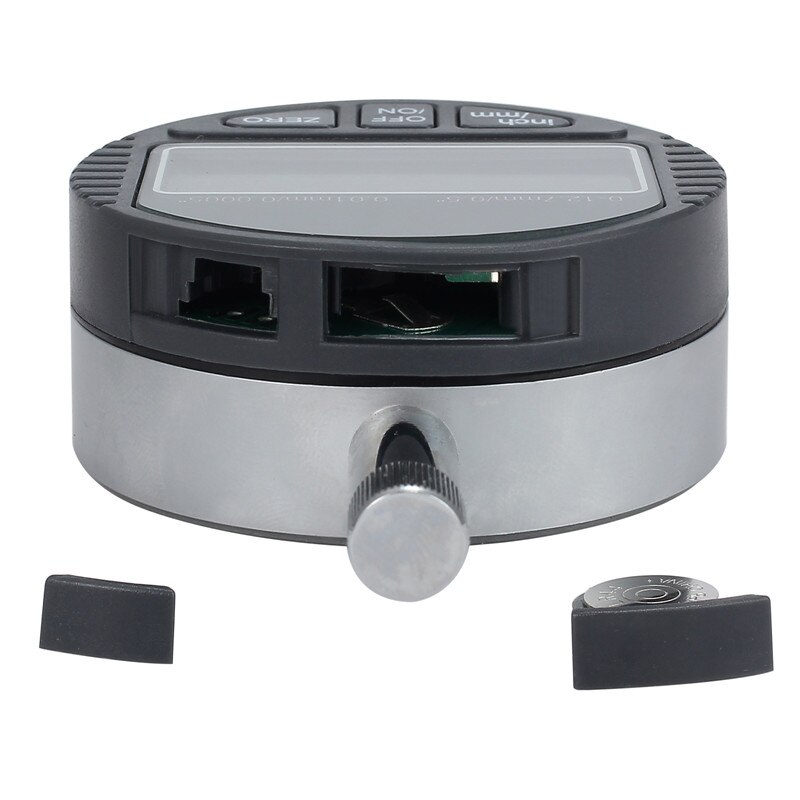 Neoteck DTI Digital Dial Indicator 0.001/0.00005'' Range 0-12.7mm Digital Probe Indicator Dial Test Gauge DTI