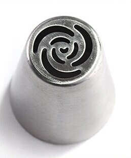 4PC/SET Russian Tulip Stainless Steel Icing Piping Nozzles SET Boquillas The Biggest Size Pastry Tips E110