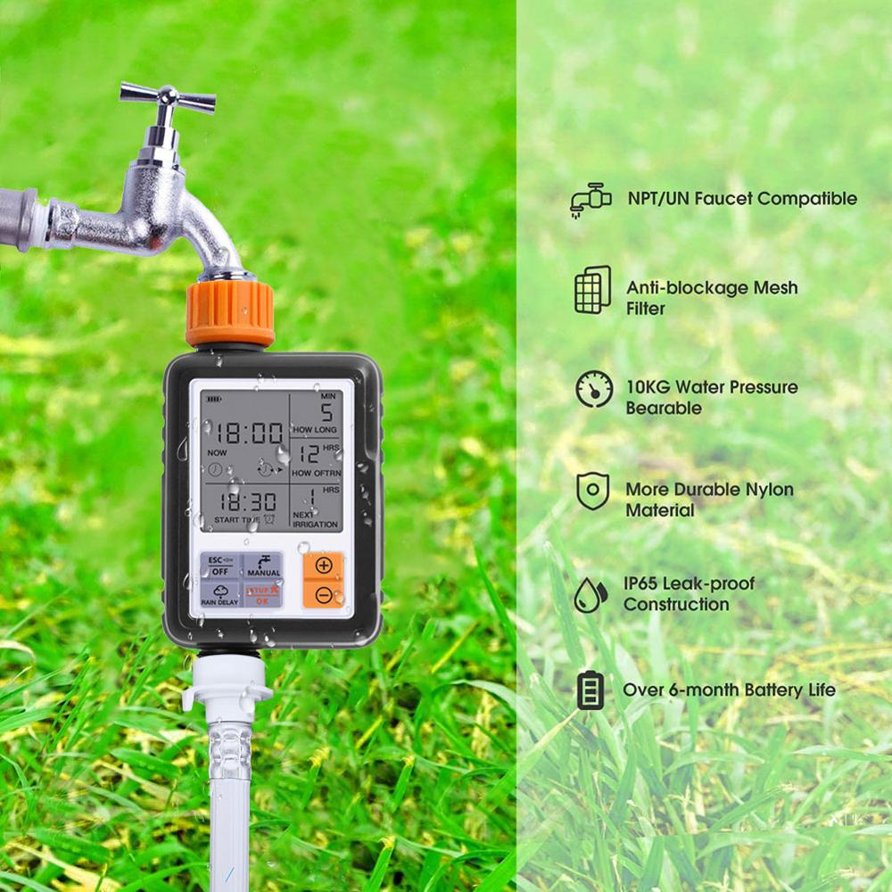 Voll Automatische Garten Wasser Timer Bewässerung Bewässerung System