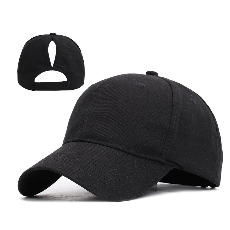 chaotisch Brötchen kappe Rodeo kappe Neue Damen Einfarbig Baseball Kappe Frauen lässig Hütte Einstellbar Baumwolle draussen Sport Knochen