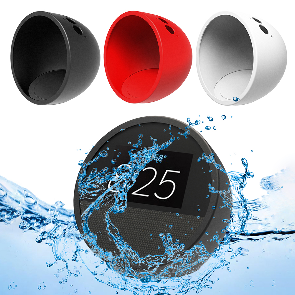 Luidsprekerhoes Beschermhoes voor Echo Spot 2024 Luidsprekerbeschermhoes Anti-kras Siliconen stofdichte hoes voor Echo