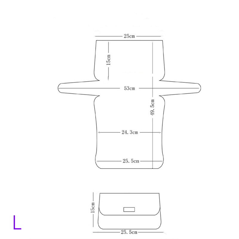 Auxiliary Embroidery Plastic Mesh Sheet Chenille Handcraft DIY Bag Accessories Easy Knit Helper Grid Messenger: Grid A-L