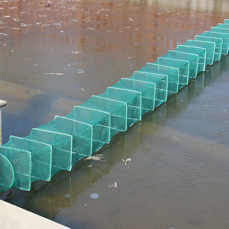 Shrimp Cage Fishing Net Catcher Trap Foldable Portable For Crab Crayfish Lobster DX88