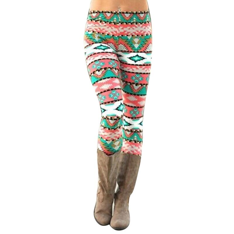 Loozykit kvinders leggings bukser print høj talje leggings glædelig jul fest lange bukser 15 farve damer bukser