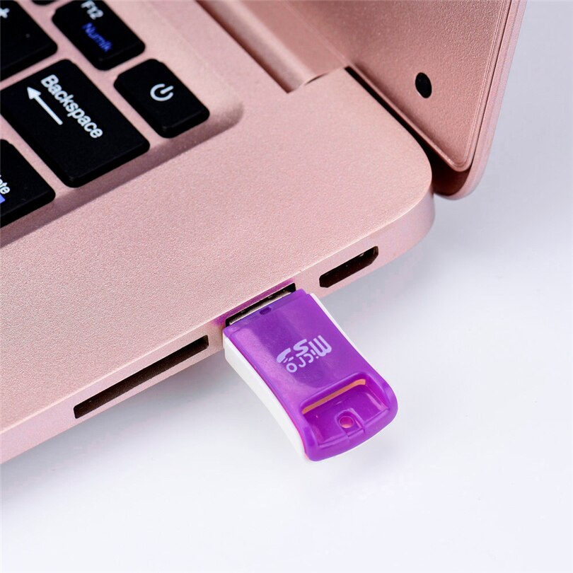 Micro SD Card Reader Micro SDHC 2.0 Card Reader High Speed Mini USB 2.0 Adapter For Notebook PC Laptop Tablet External gadget A5