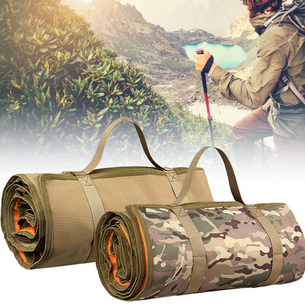 Outdoor Lightweight Roll Up Shooting Mat NonSlip Double-sided Pad Waterproof Nylon Cloth Moistureproof Portable Camping Placemat