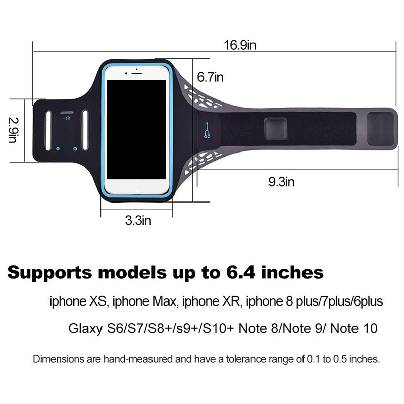 Universel Étanche Téléphone Bras De Suspension réglable Pour Le sport, La randonnée, le vélo, porte Avec empreinte digitale Appuyez Sur la Touche
