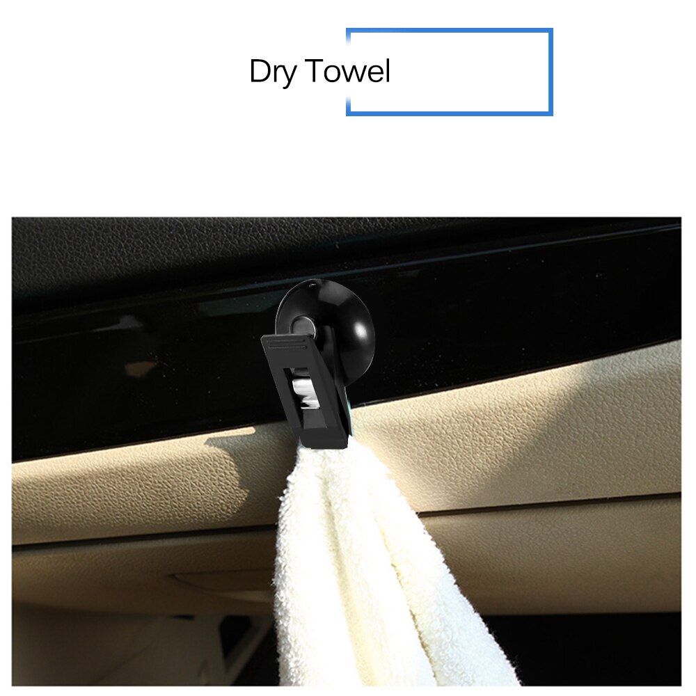 2pcs Car Window Mount Suction Sucker Clips Hook Black Suction Cap Clip Plastic Sucker Removable Holder For Sunshade Curtain