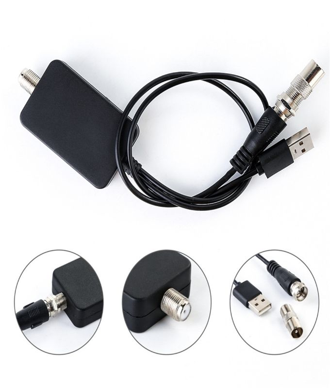 Hiljainen usb tv antenni vahvistin digitaalinen hd dvbt 2 signaalivahvistin tv antennille: Default Title