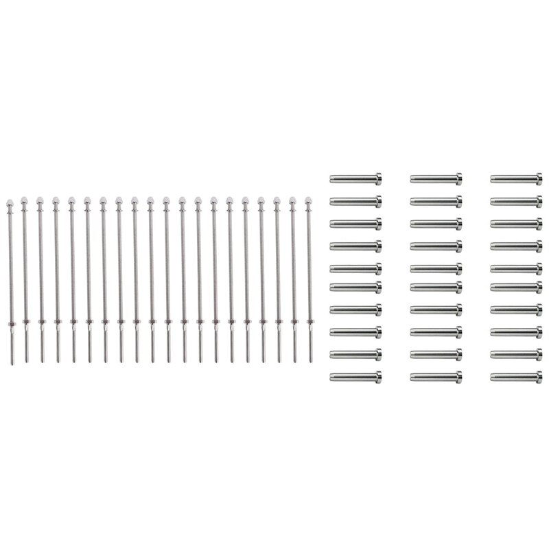 12 Stks 18G Platte Terug Neus Stud Rvs Intern Schroefdraad Labret Studs