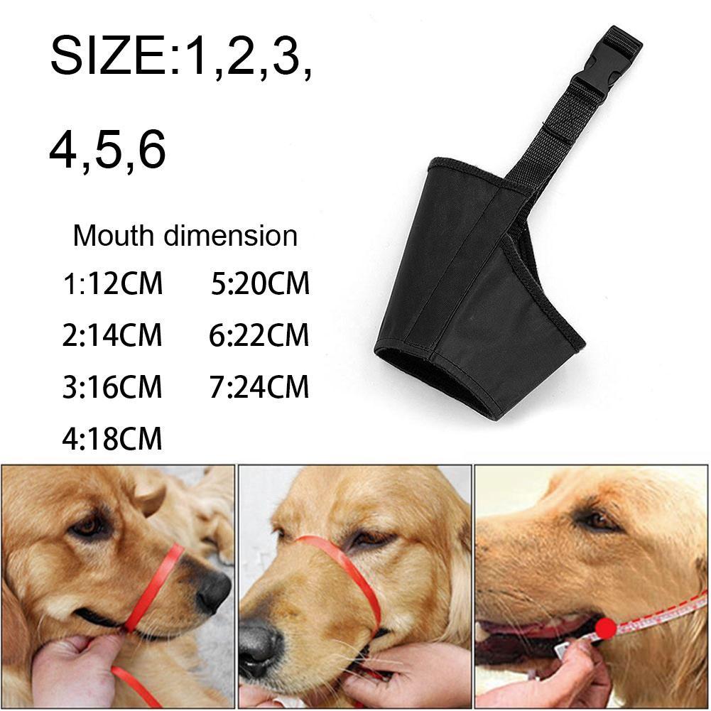 Bozal para mascotas, máscara de malla ajustable para perros, accesorios transpirables, productos de entrenamiento para morder y ladrar, Mou J1N1