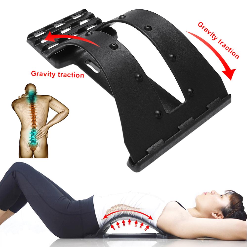 Terug Stretch Apparatuur Massager Magic Brancard Fitness Lendensteun Ontspanning Wervelkolom Pijn Relief Corrector