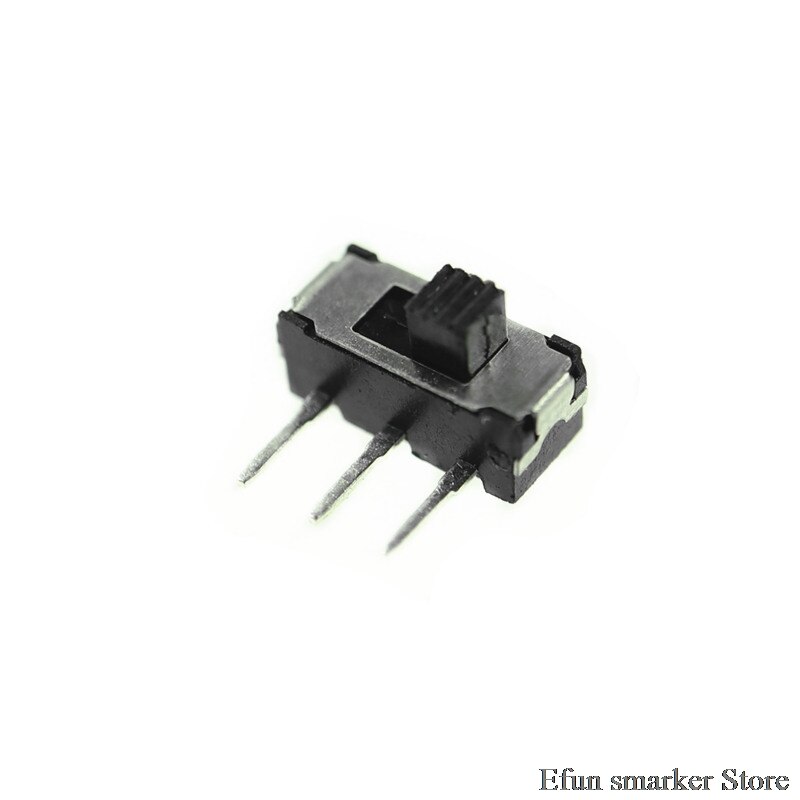 Three Pins Micro Mini Toggle Slide Switch Electrical 3 Pin MSK-12D19(1P2T) Gear Fluctuation Power Supply