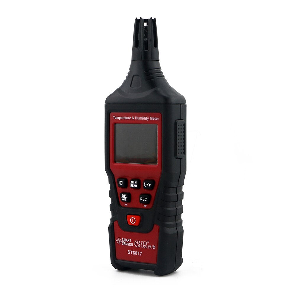 Handheld Thermometer Temperature Humidity Meter LCD Digital Hygro-thermometer Hygrometer Meter High Accuracy Gauge Tester ST6817