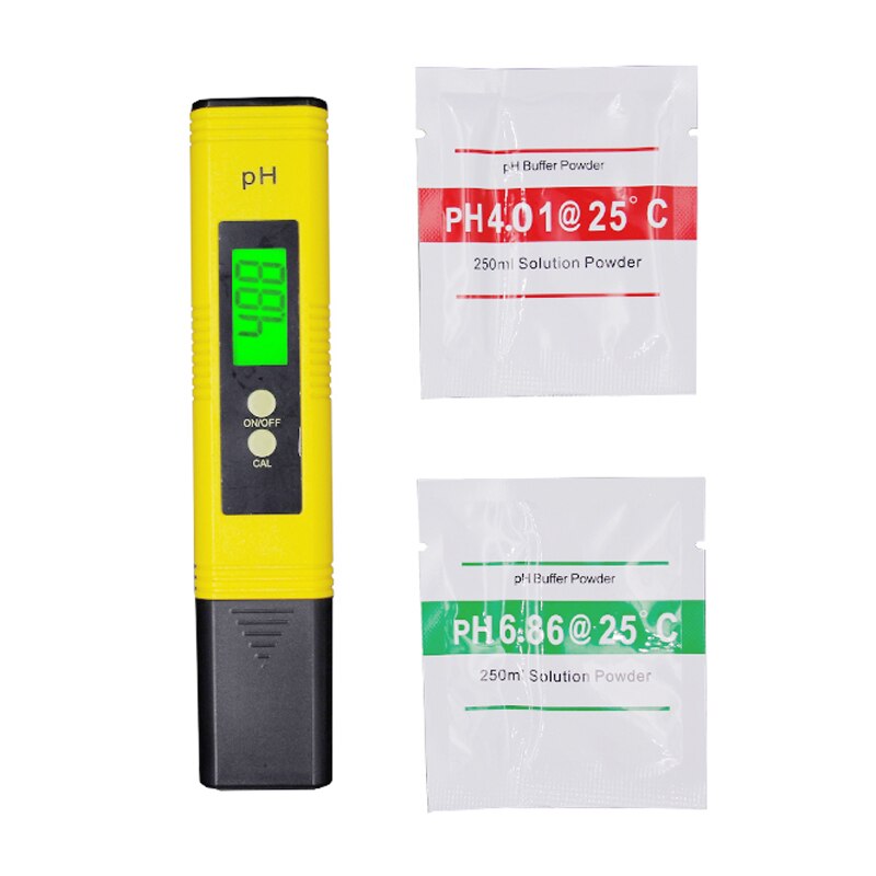 Digital PH Meter LCD PH Tester Accuracy 0.1 Automatic Calibration for Water Food Aquarium Pool Hydroponics Pocket Size 40% OFF: K