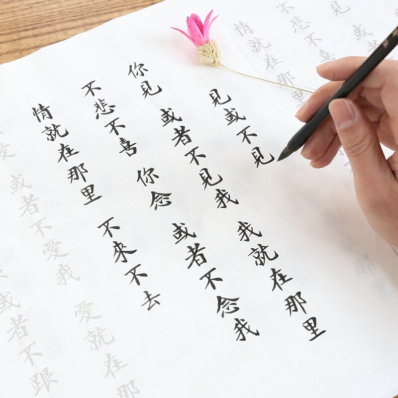 Calligraphy Copybooks Romantic Poem Brush Calligra... – Grandado