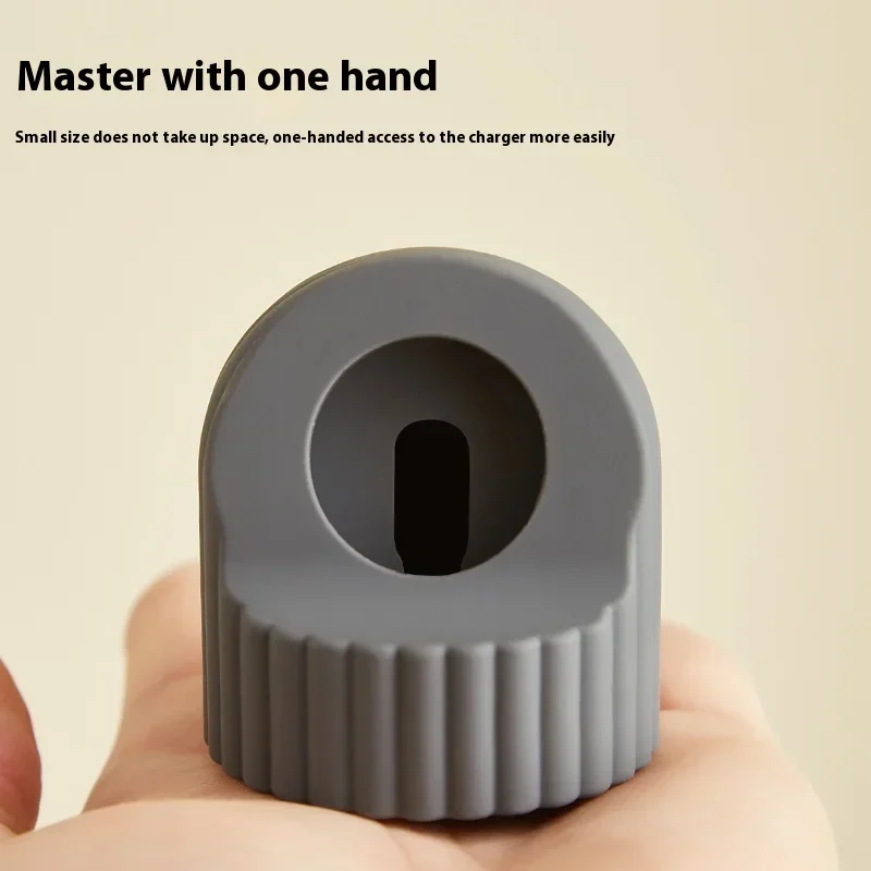 Siliconen Horloge Oplader Stand Voor Apple Horloge Serie Ultra/8/7/6/SE/5/4/3/2 49 45 44 42mm 41 40 38mm Laadstation Dock Houder