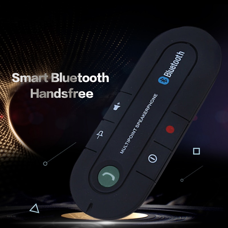Multifunctionele Bluetooth ontvanger auto mp3U disk muziekspeler zonneklep auto Bluetooth handsfree telefoongesprek FM zender
