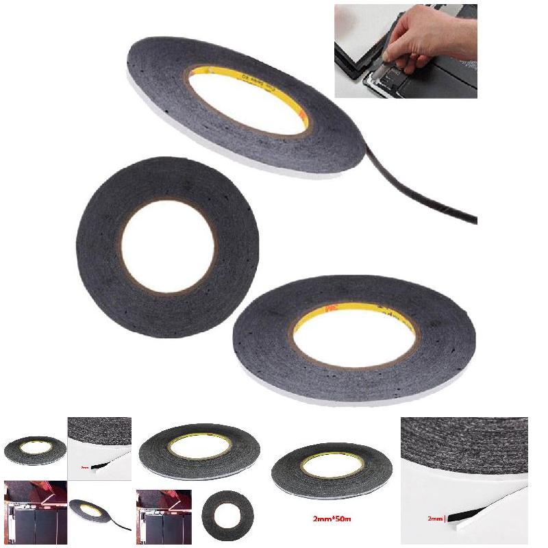 2Mm Dubbelzijdig Tape Adhesive Sticky Rubberen Mobiele Telefoon Lcd-scherm Onderhoud BOM666