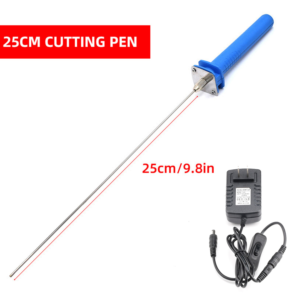 Foam Cutter Pen Electric Foam Polystyrene Cutting Machine Portable Styrofoam Cutter DIY Cutting Tools Film Cutting 15W 110V-240V: Chocolate