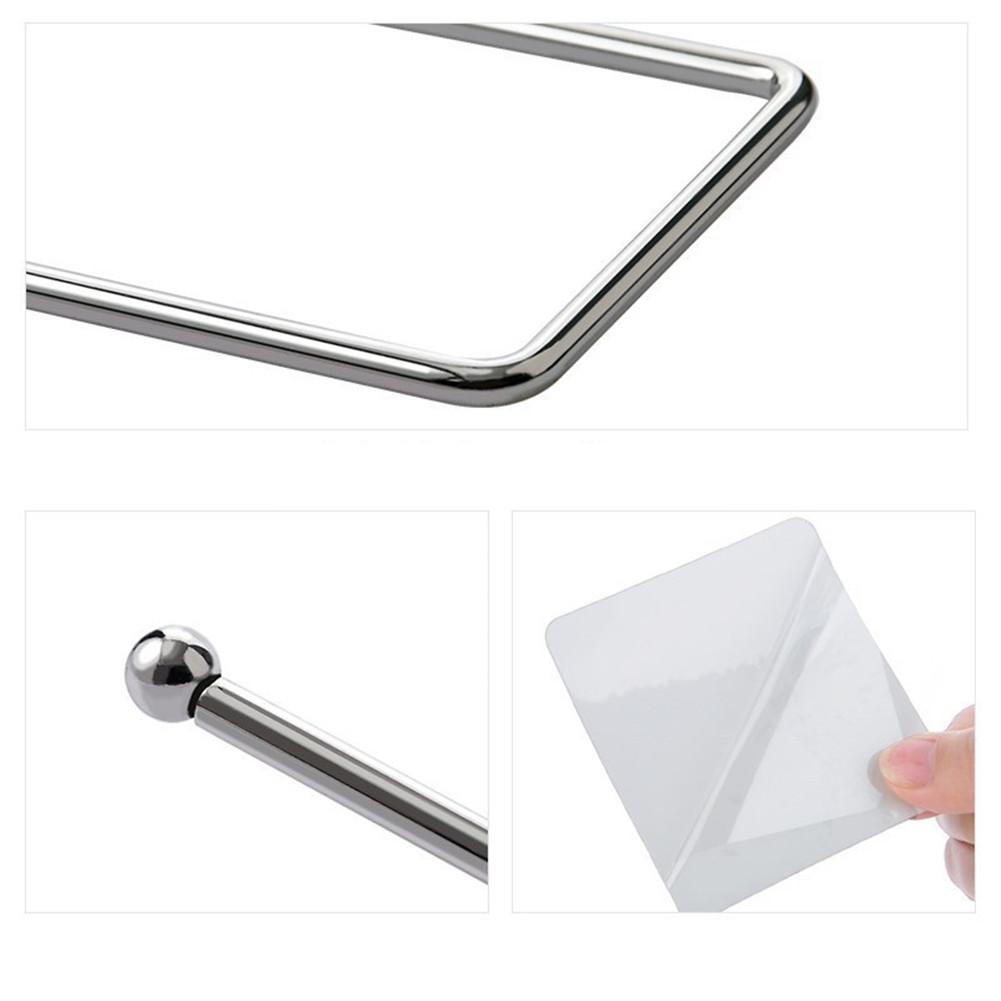 Kitchen Paper Holder Hanger Tissue Roll Towel Rack Bathroom Toilet Sink Door Hanging Organizer Storage Hook Holder m10