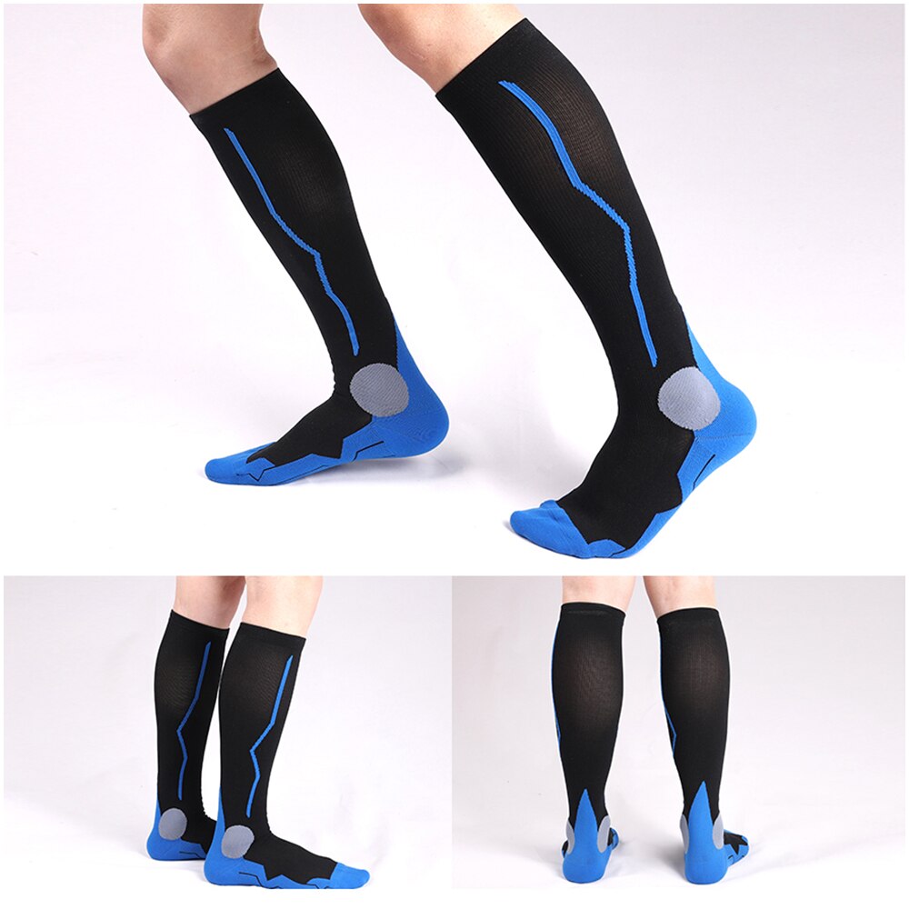 Sports Running Long Stockings Football Soccer Socks Leg Compression Stretch Stocking Athletic Compression Socks