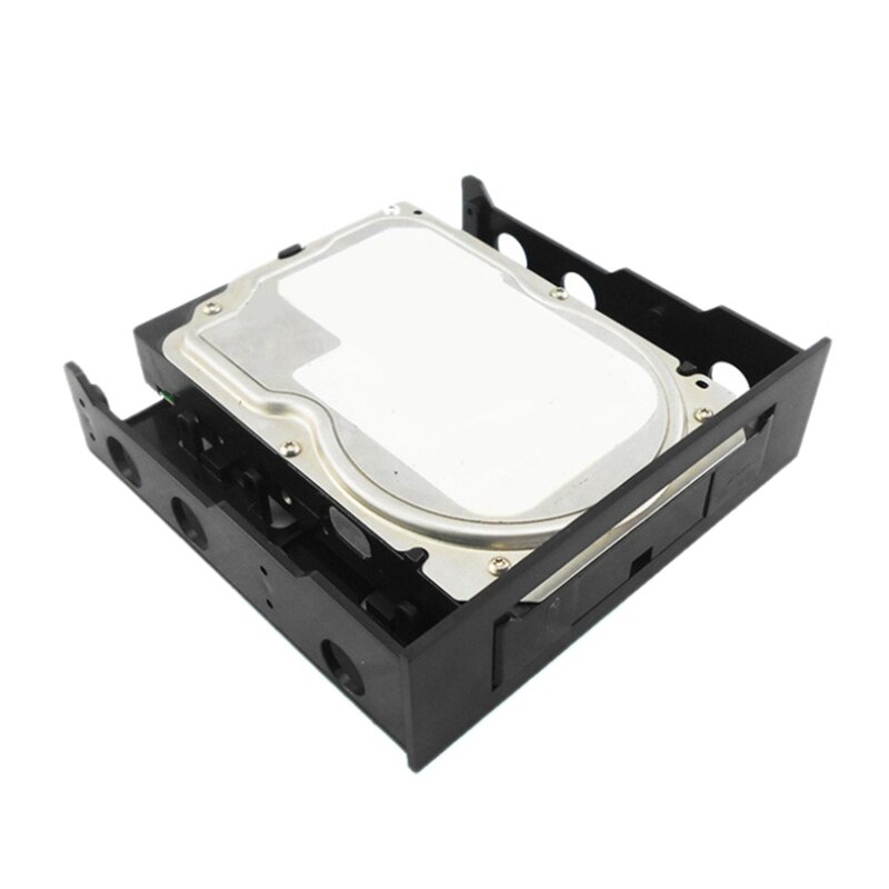 Adaptador de soporte del compartimento delantero de la bahía del disco duro de 3,5 a 5,25, Monte dispositivos de 3,5 pulgadas en la bahía de 5.25In