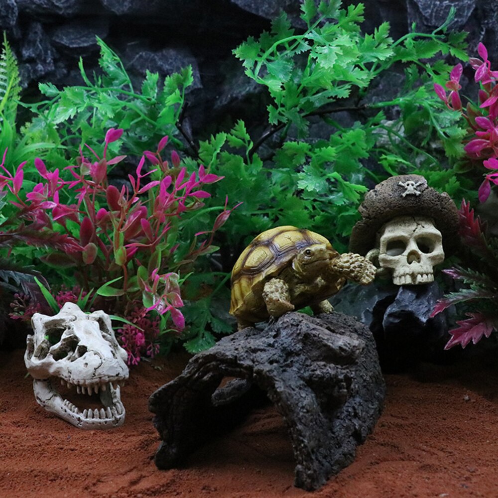 Reptielenlandschapsdecoratie aquarium harsambacht reptielen schuilplaats voor spin schorpioen hagedis