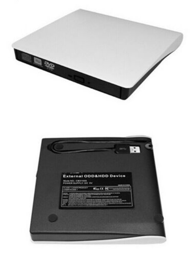 Usb 3.0 Dvd Rom Optische Drive Cd/DVD-ROM CD-RW Speler Brander Slim Portable Reader Recorder Portatil Voor Laptop