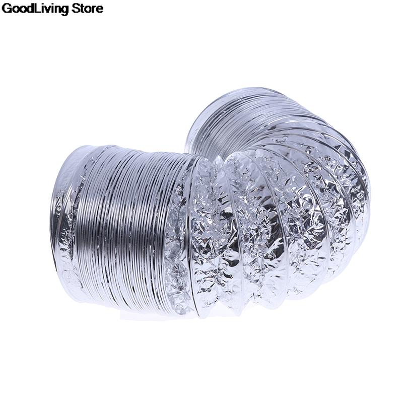 1Pc 4Inch Ventilator Pijp Aluminium Buis Ventilatie Slang Flexibele Uitlaat Duct 2M