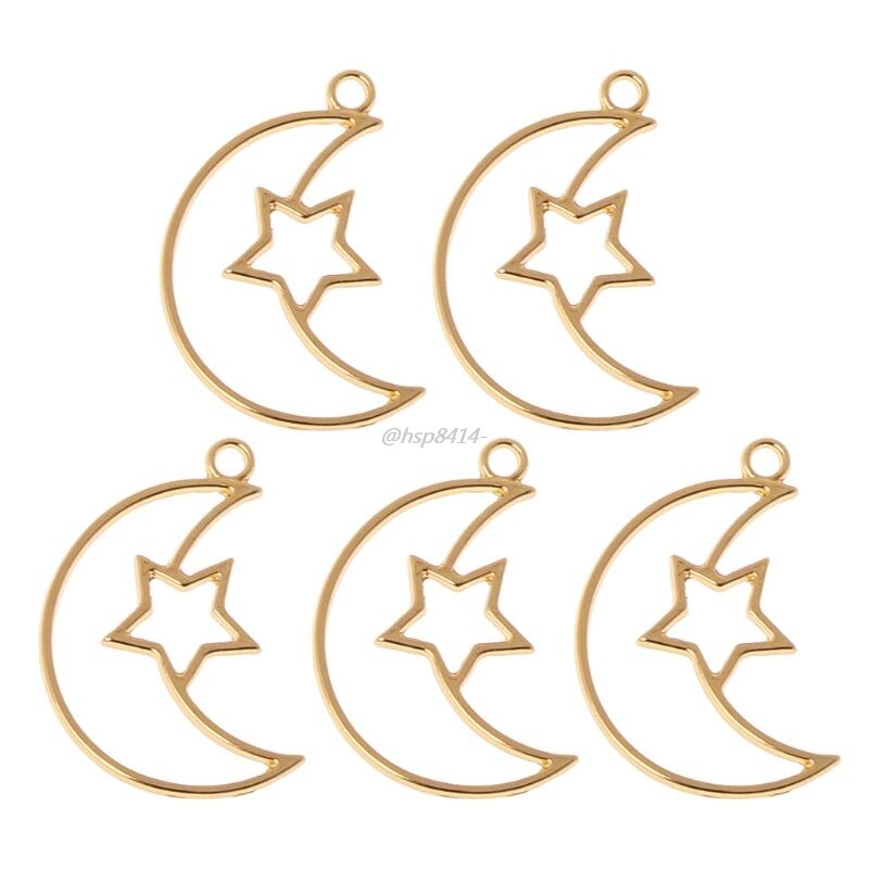5 sztuk Cabochon baza ustawienie klucz rama wisiorek Bezel ustawienie DIY UV żywica wisiorki akcesoria: 15