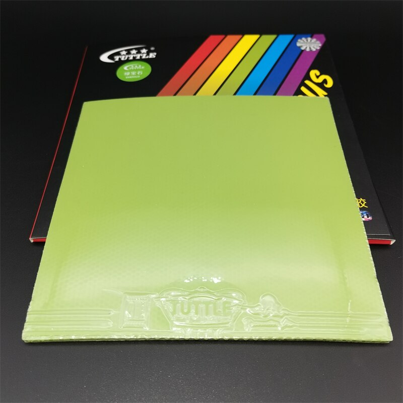 Goma para tenis de mesa KOKUTAKU, goma de Color puro para tenis de mesa con esponja de Japón y Alemania: Green Japan