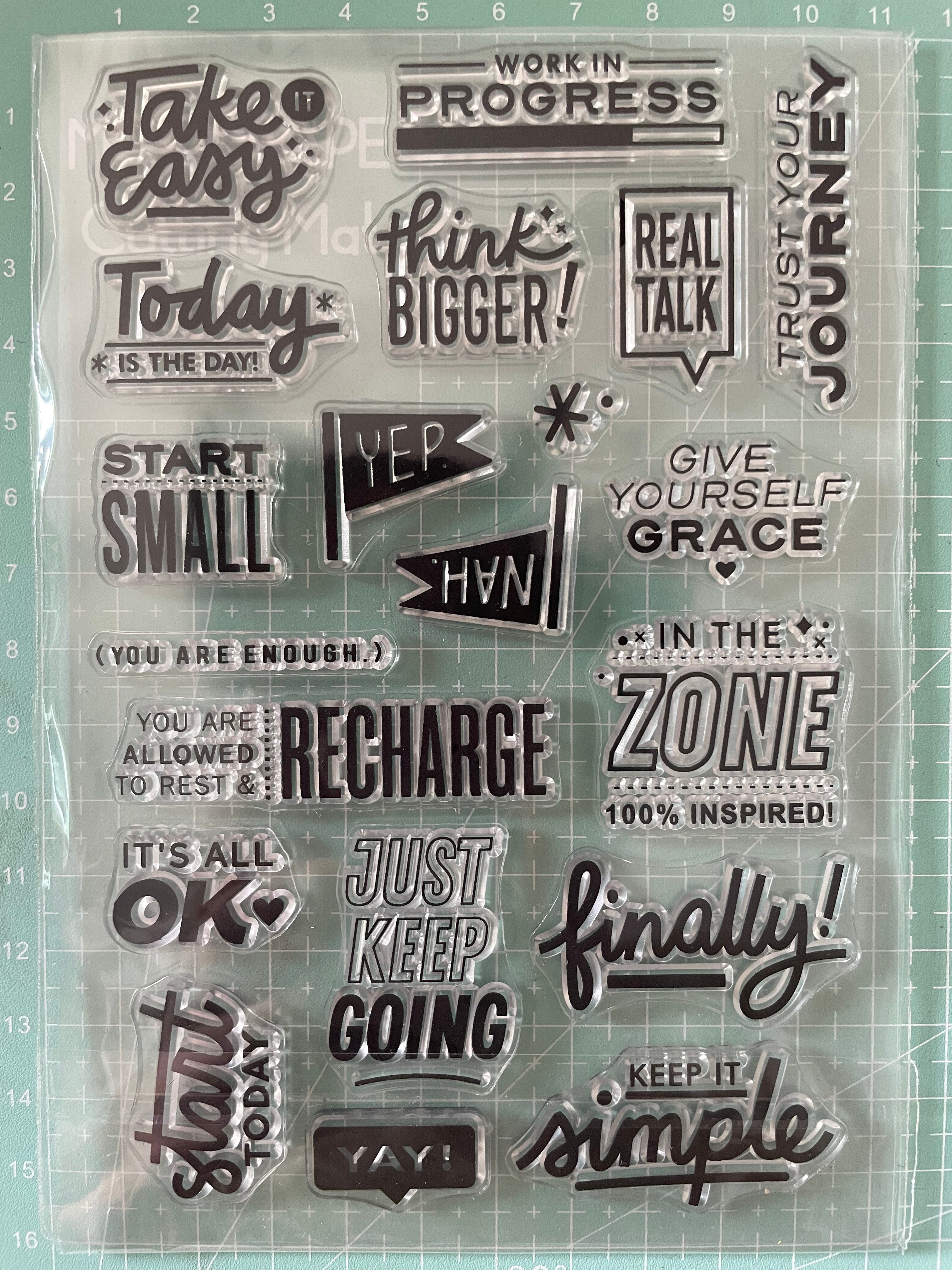 Enlish / Clear Siliconen Stempel/Zegel Voor Diy Scrapbooking/Fotoalbum Decoratieve Duidelijke Stempel A272: 11