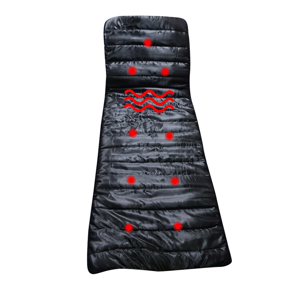 Colchón cama masaje VIBRADOR ELÉCTRICO para el hogar, Colchoneta de masaje vibratoria para el cuidado de la salud, cojín para sofá, cama, cuello, relajación de espalda