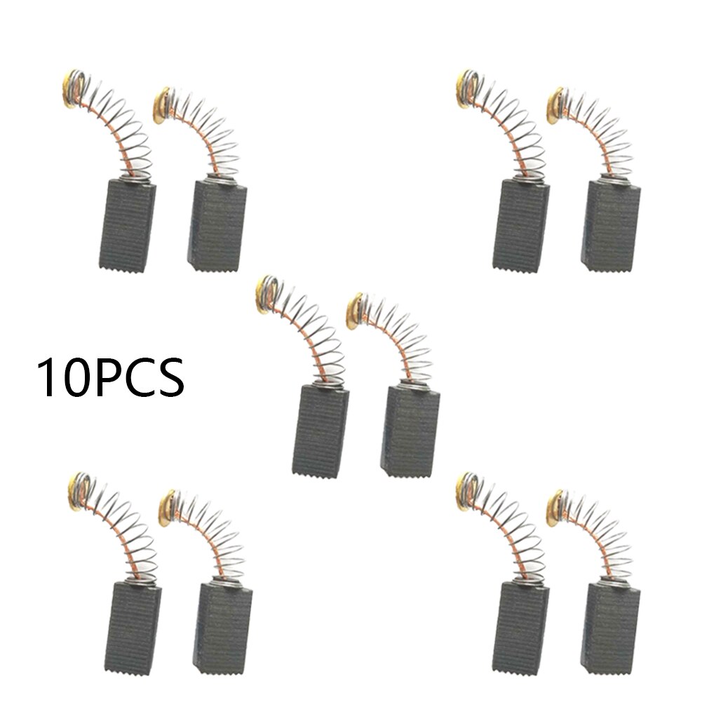 10 Pcs Universele Motor Koolborstels Voor Generic Elektrische Motor Boor Elektrische Haakse Slijper Boorhamer Cirkelzaag