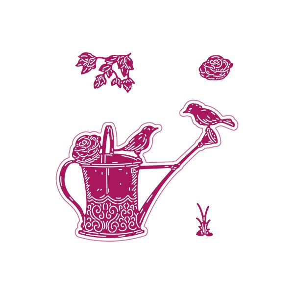 Diy Embossing Template Carnation Crafts Coastal Currents Collection Metal Cutting Dies Scrapbook Diary Decoration: Y2187-Dies