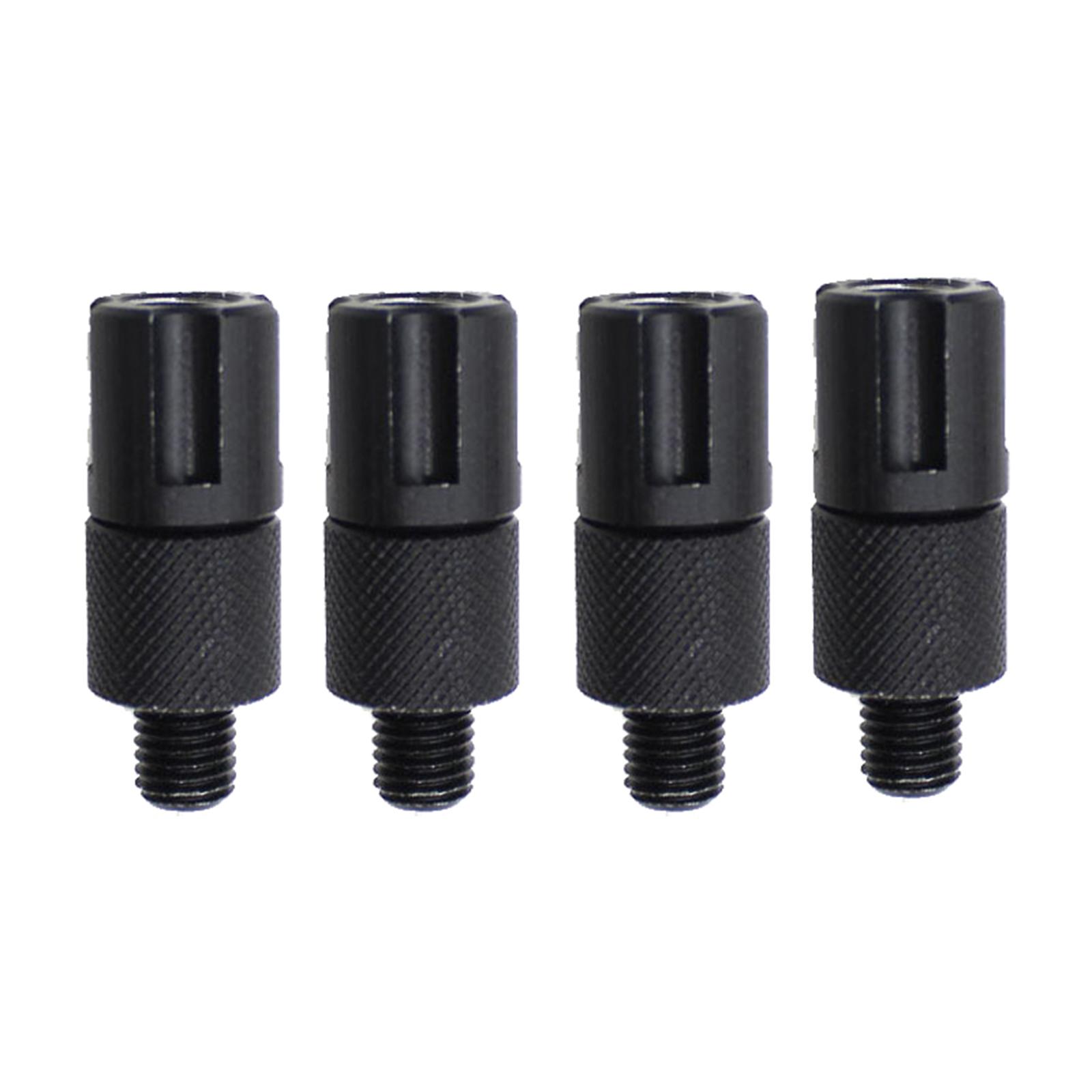 4 Pieces Carp Fishing Alarm Adapter Quick Release Connector Fishing Rod Pod Bank Sticks Fishing Tackle Magnetic Adaptor